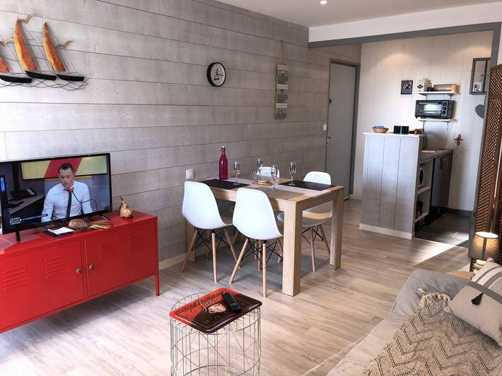 Appartement de vacances pour 4 personnes, avec balcon