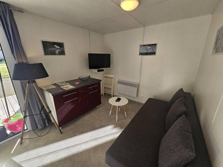Location de vacances pour 4 personnes, avec terrasse à Saulgé