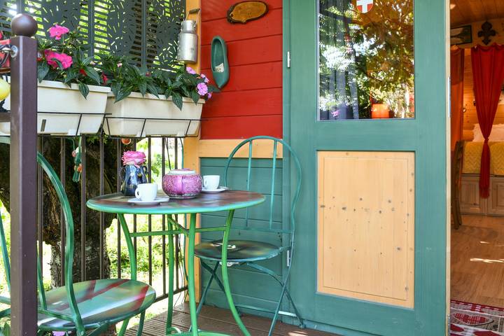 Camping pour 2 personnes, avec jardin en Savoie - 4