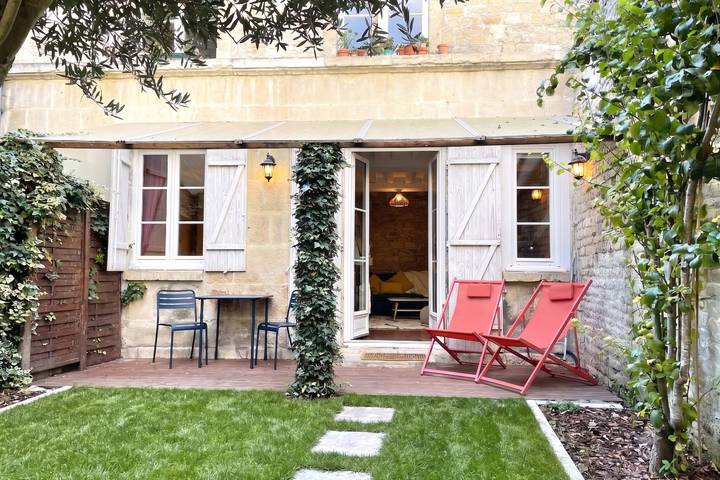Vakantiewoning voor 2 personen, met Terras en Tuin in Caen