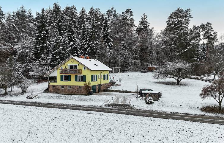 Ferienhaus für 6 Personen, mit Garten und Terrasse sowie Sauna am Vogelsberg Region - 3
