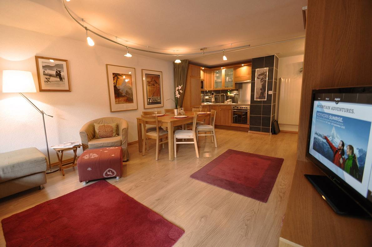 Cały apartament, Haus Armina, Apartment Edward in Zermatt, Alpy Valais