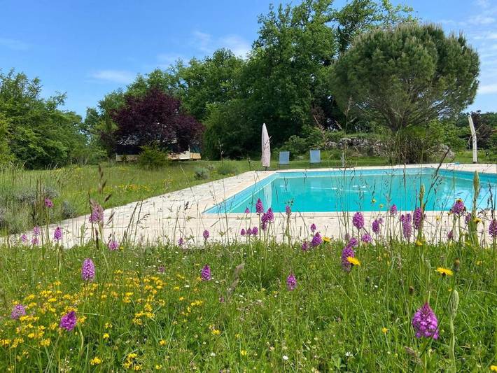 Tente pour 4 personnes, avec piscine et jardin dans le Gers - 4