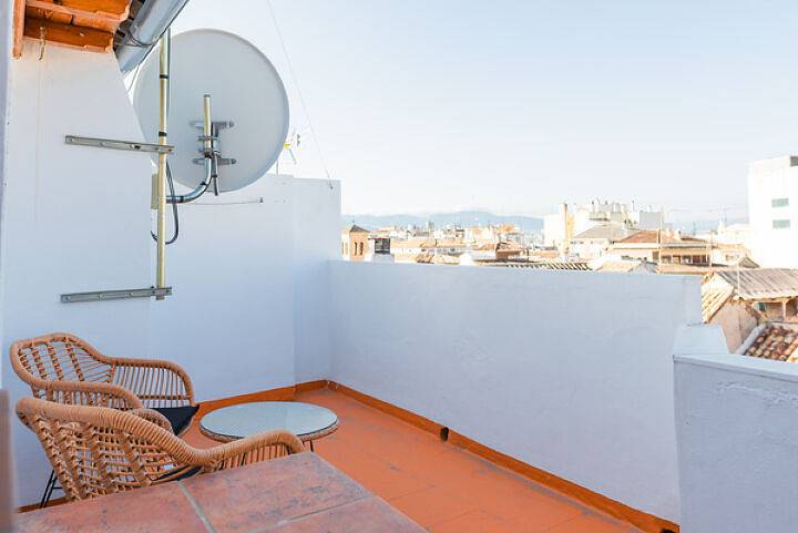 Geheel appartement, Vakantieappartement voor 2 personen met terras in Granada, Granada Provincie