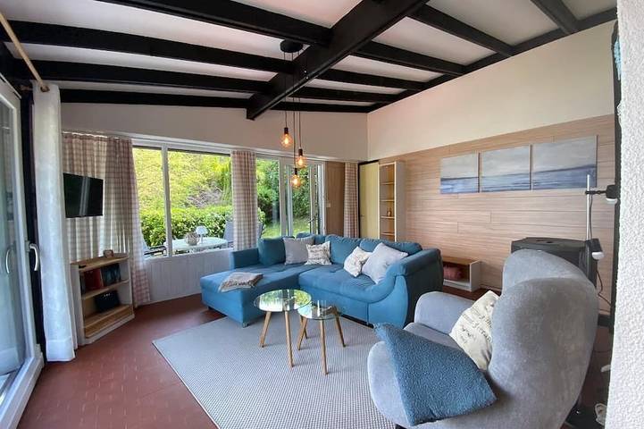 Bungalow für 5 Personen, mit Pool und Balkon in Tignale