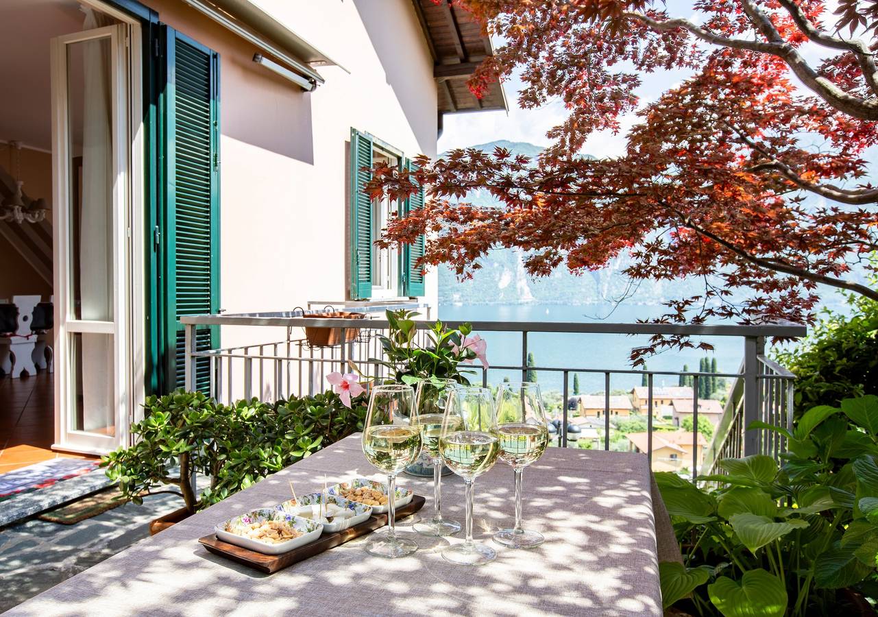 Cottage Antico Ulivo avec vue sur le lac de Côme à Bellagio, parking gratuit, Ac et patio in Bellagio, Région de Bellagio