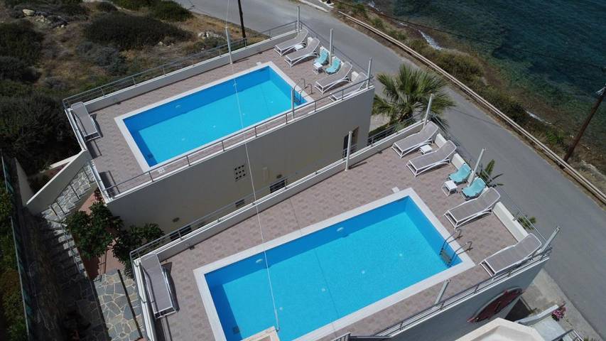 Location de vacances pour 5 personnes, avec vue ainsi que piscine et terrasse, animaux acceptés dans Mokhlos - 4