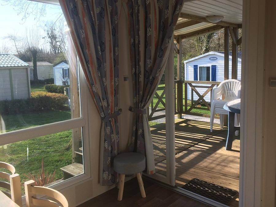 Flower Camping Côté Lac - Mobilheim 4 personen - Relax Komfort in Verruyes, Deux-Sèvres