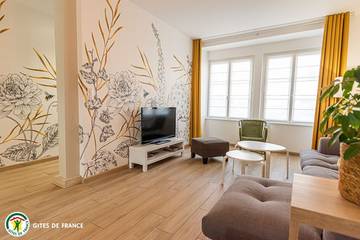 Gîte pour 6 personnes, avec terrasse à Vertus
