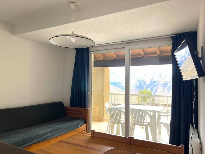 Gîte pour 4 personnes, avec piscine et balcon, animaux acceptés à Peyragudes - 3