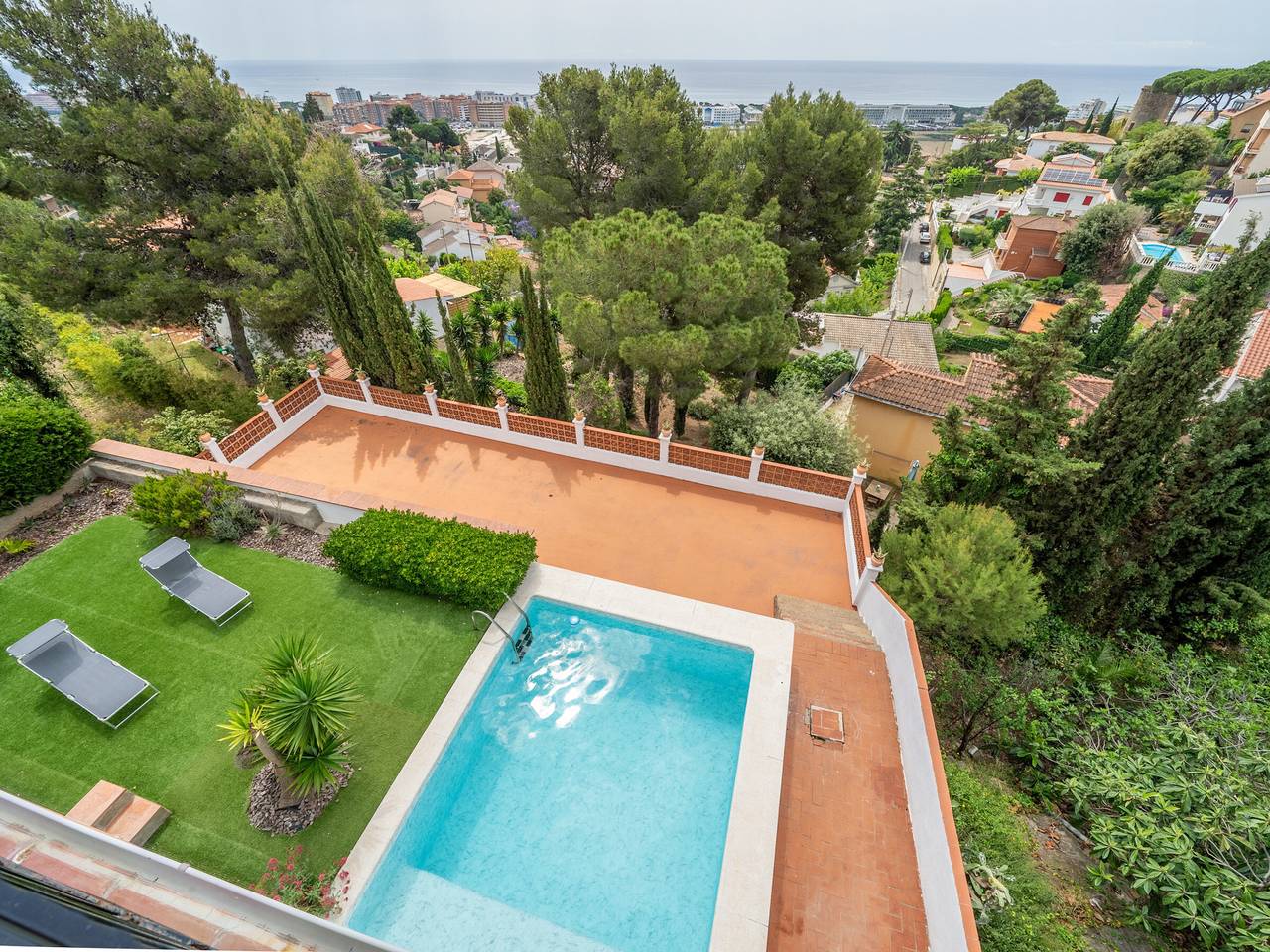Villa lumineuse avec piscine privée pour 5 pers., terrasse et parking à Santa Susanna - Proche plage in Santa Susanna, Costa del Maresme