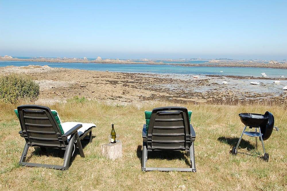 Villa 6 Personen, am Strand, Sauna in Le Dossen, Santec