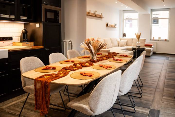 Gîte pour 7 personnes, avec terrasse à Binche - 3