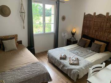 Location de vacances pour 2 personnes, avec terrasse et vue à Corcoué-sur-Logne