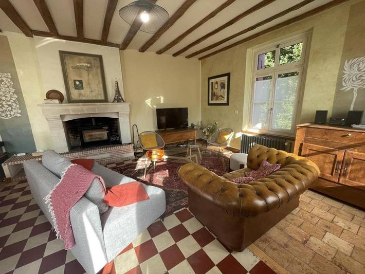 Location de vacances pour 9 personnes, avec terrasse et jardin à Ballan-Miré - 3