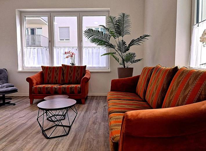 Ferienwohnung für 6 Personen, mit Terrasse und Ausblick in Leipziger Buchmesse - 3