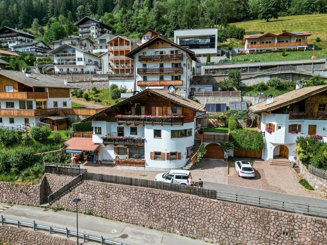 Ganze Wohnung, Apartment 'Simon' mit Bergblick, Balkon und Wlan in Welschnofen, Dolomiti Superski