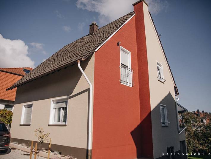 Ferienwohnung für 4 Personen, mit Terrasse und Garten sowie Sauna im Pfälzer Wald