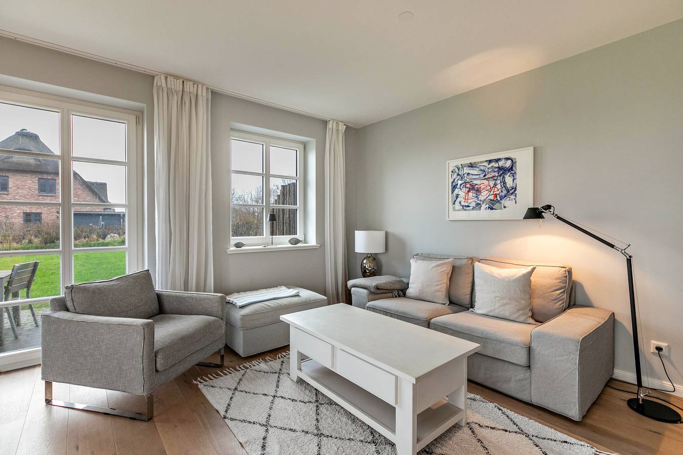 Ferienhaus 'Mynreet' mit privater Terrasse und Wlan in Tating, Eiderstedt