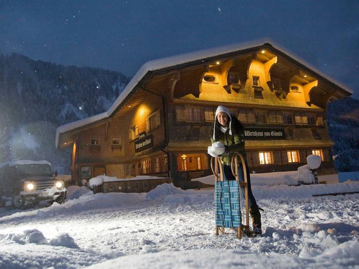 Hotel für 2 Personen, mit Terrasse und Garten sowie Sauna in Schoppernau