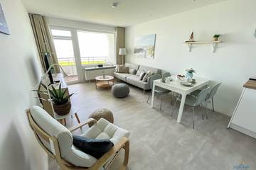 Ferienwohnung für 3 Personen, mit Balkon in Grimmershörn