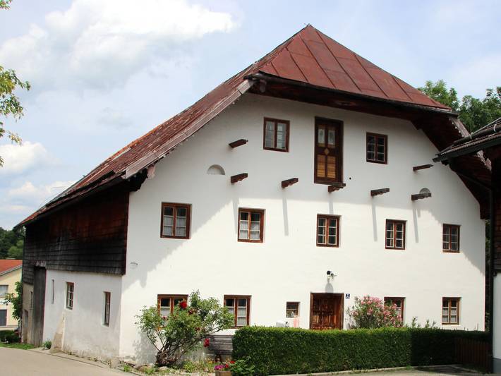 Ferienwohnung für 3 Personen, mit Terrasse und Garten in Waging am See