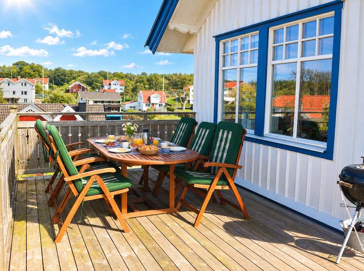 Ferienhaus für 7 Personen, mit Balkon und Terrasse sowie Garten in Öckerö