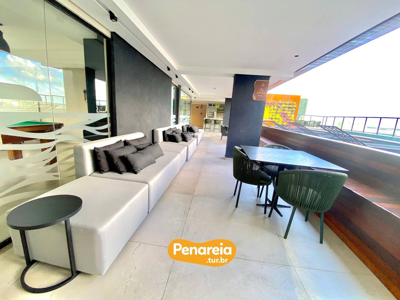 Geheel appartement, Vakantieappartement voor 6 personen met tuin in Cabo Branco, João Pessoa (gemeente)