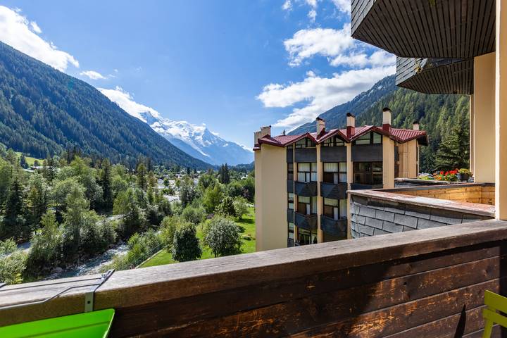 Chalet pour 6 personnes, avec balcon, adapté aux familles dans Argentière
