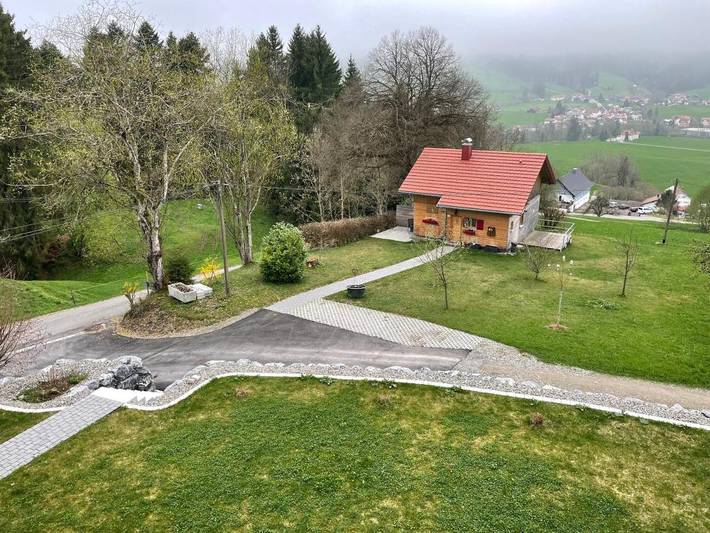 Location de vacances pour 4 personnes, avec vue et jardin à Weiler-Simmerberg - 4
