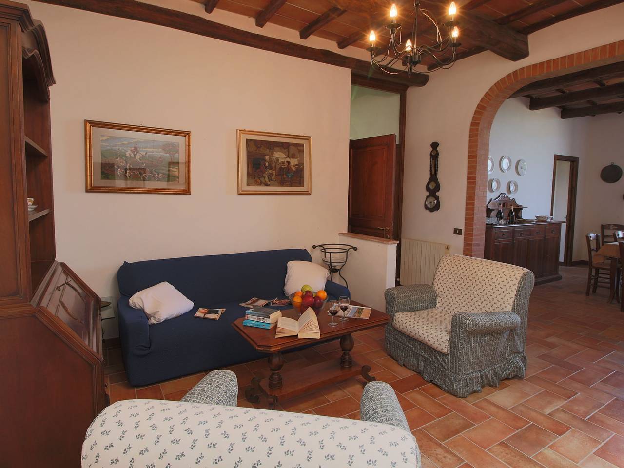 Geräumiges toskanisches Bauernhaus in Asciano, Siena Provinz