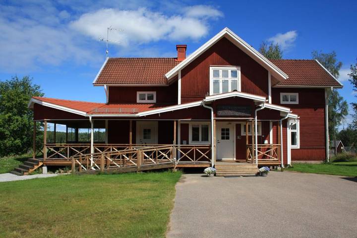 Camping für 2 Personen, mit Terrasse und Garten sowie Ausblick in Dalarna
