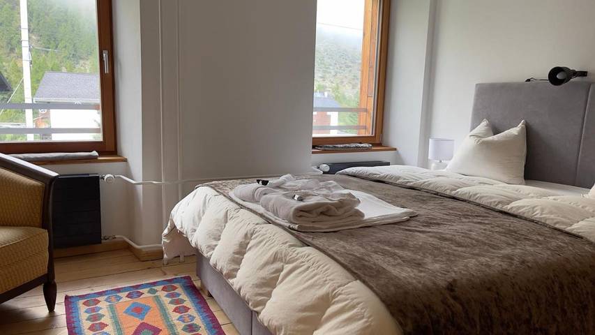 Ferienwohnung für 6 Personen, mit Balkon und Terrasse sowie Garten und Ausblick in Randa - 4