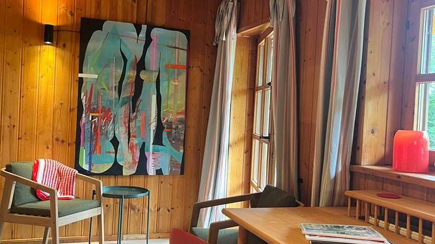 Ferienwohnung für 6 Personen, mit Garten und Sauna in Murnau am Staffelsee