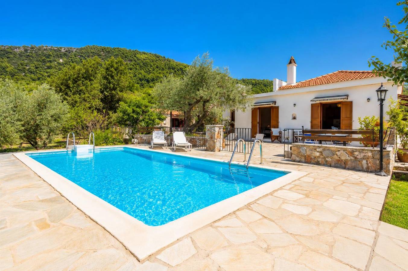 Villa für 4 Personen mit Balkon in Panormos (Skopelos), Sporaden