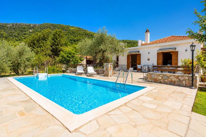 Ferienhaus für 4 Personen, mit Balkon und Terrasse sowie Garten auf Skopelos