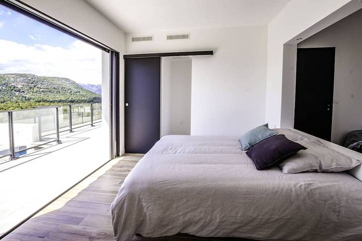 Modern House Porto Vecchio Air-Conditioned Private Pool Superb Sea/Mountain View in Zonza, Arrondissement de Sartène