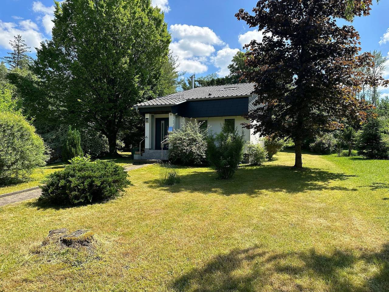 Ferienhaus Auszeit in Lichtenberg am See mit Kamin, Sauna - komfortables Ferienhaus in Lichtenberg max. 4 Personen in Lichtenberg (Oberfranken), Landkreis Hof