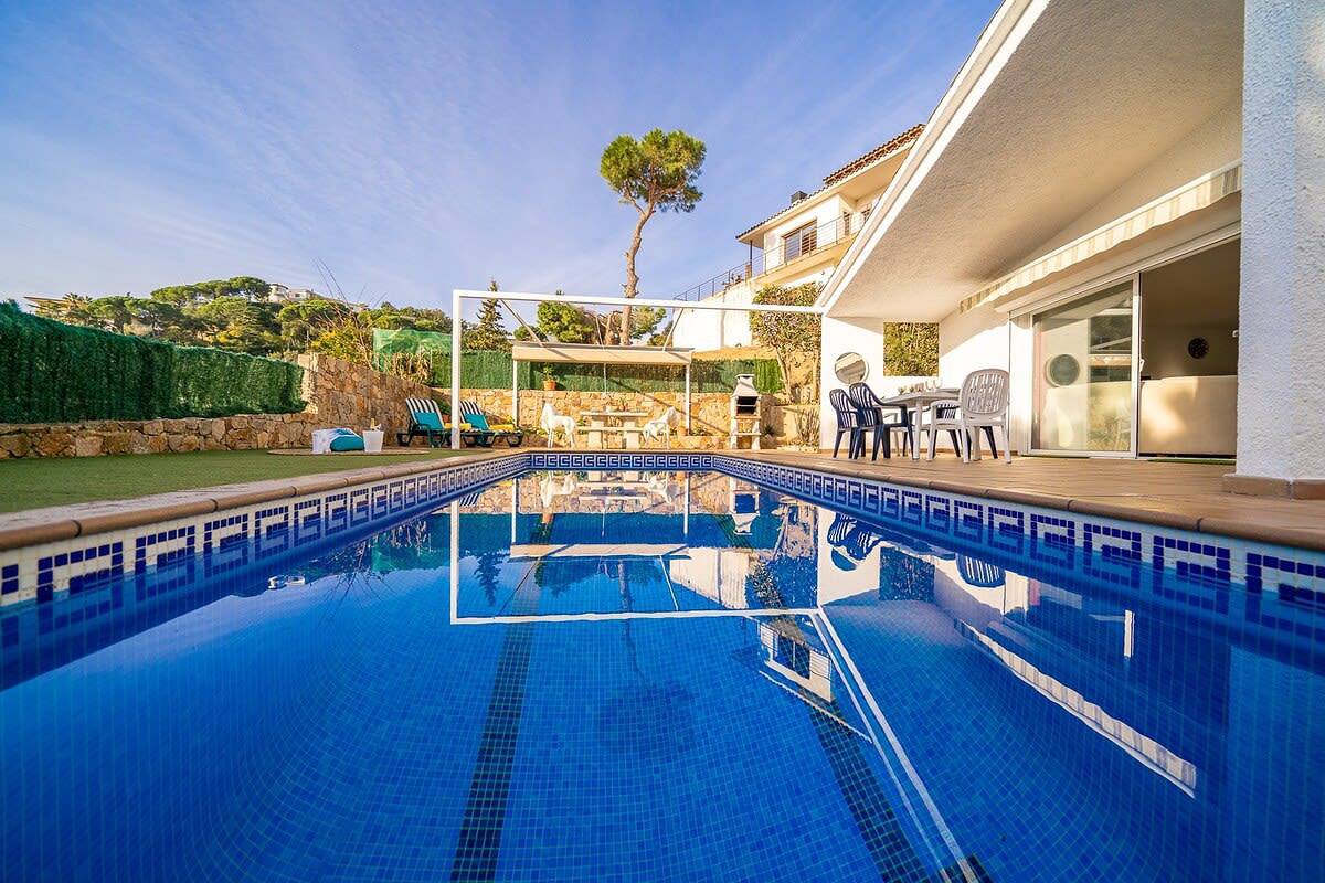 Ferienhaus für 7 Personen mit Pool in Santa Maria de Llorell, Tossa de Mar