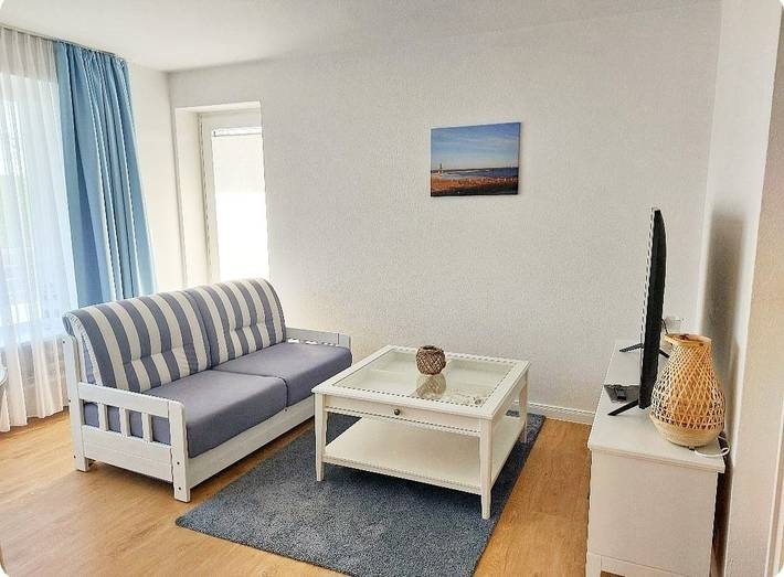 Ferienwohnung für 2 Personen, mit Balkon in Grimmershörn