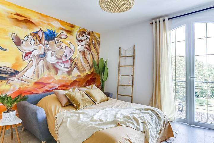 Apartamento entero, Lion King Suite - 4P near Disneyland Paris in Coupvray, Sena y Marne