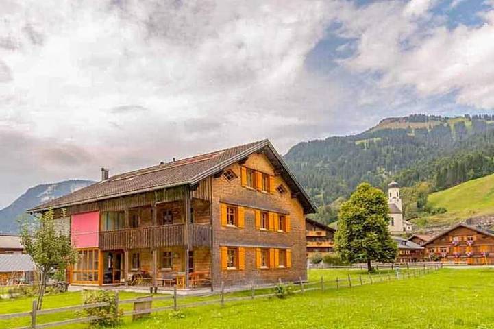 Landhaus für 5 Personen, mit Garten in Schoppernau