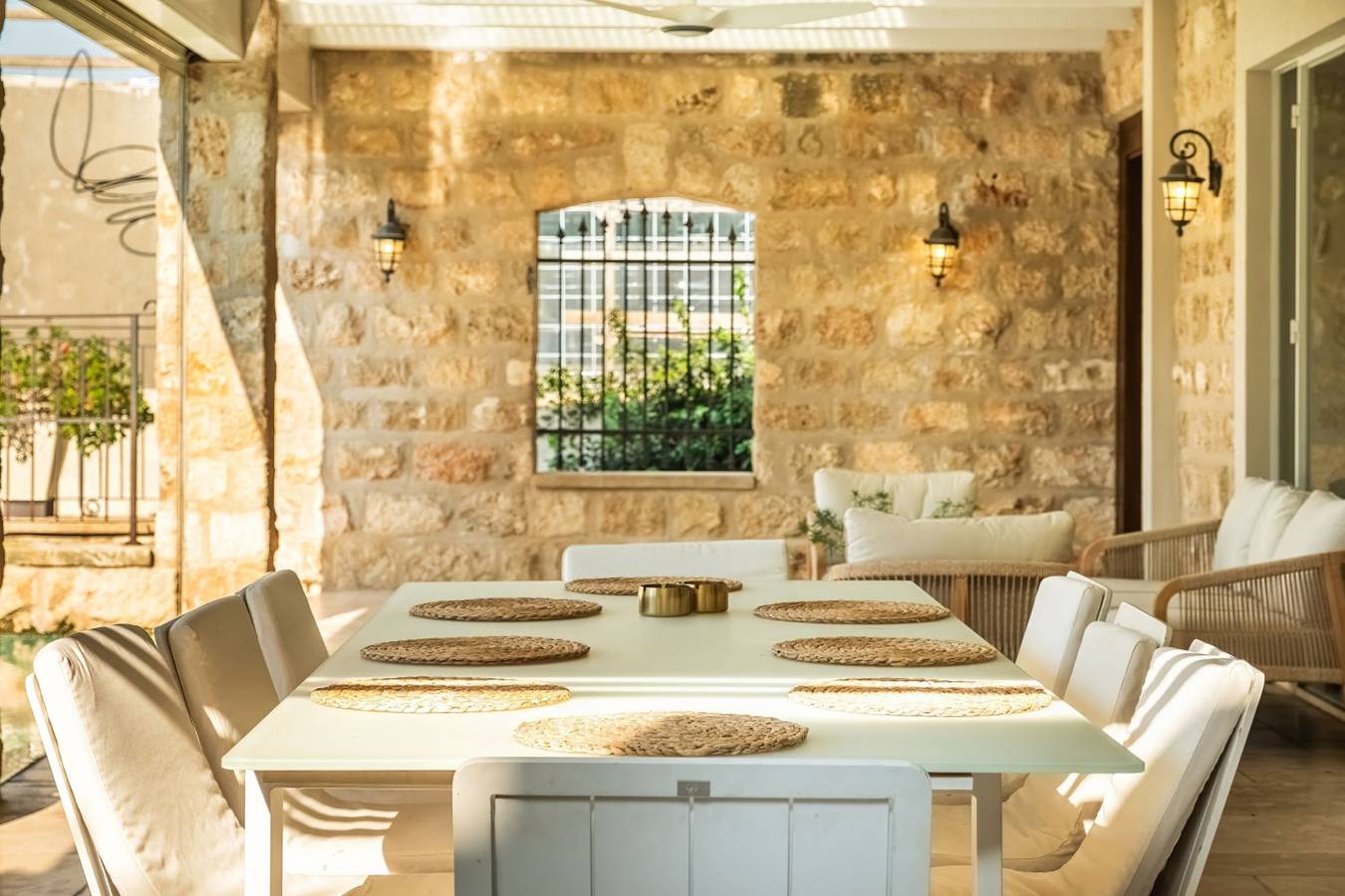 The Stone-age Palace in Caesarea in Haifa District