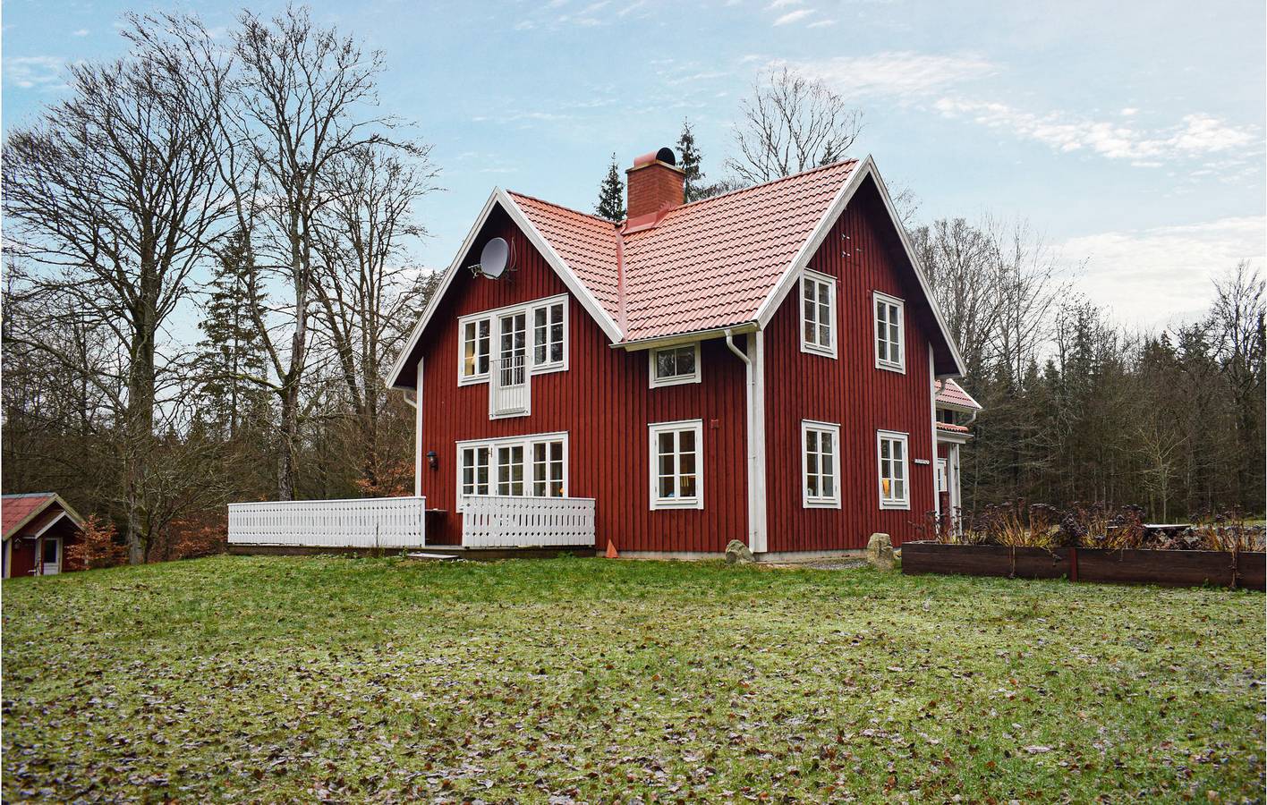 Ferienhaus für 8 Personen mit Terrasse in Jönköpings län