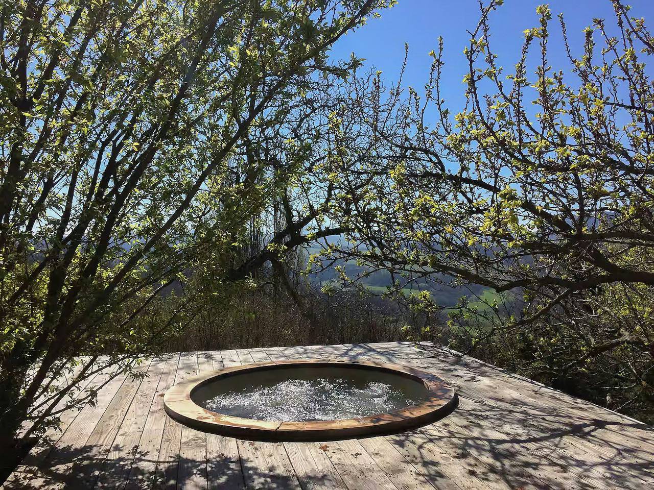 Maison récente sur grand terrain arboré au calme in Truinas, Région de Die