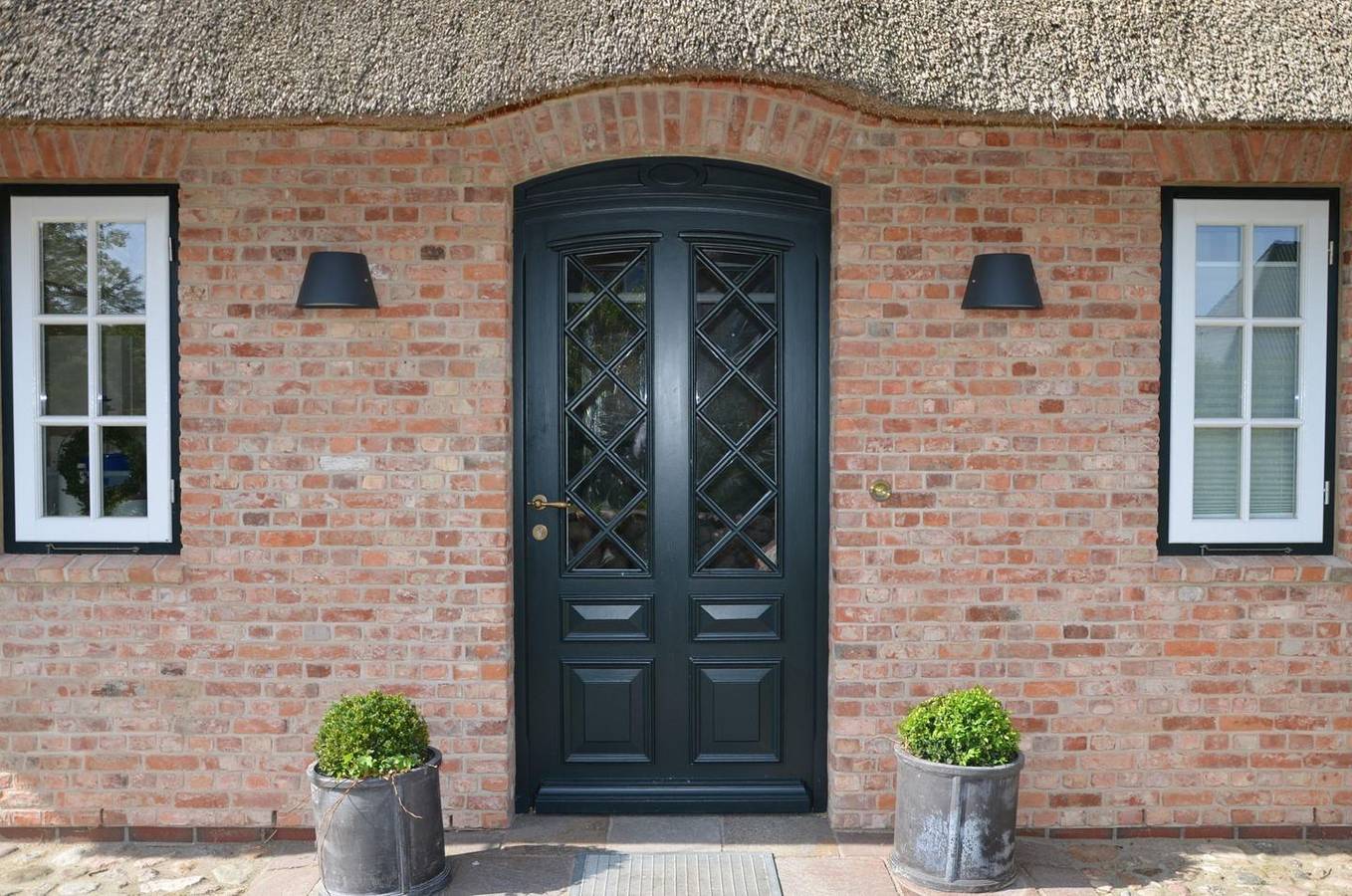 Doppelhaushälfte unter Reet mit toll eingewachsenem Garten in Morsum in Sylt-Ost, Sylt (Gemeinde)