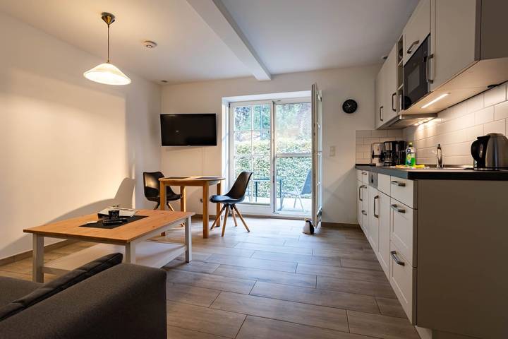 Ferienwohnung für 2 Personen, mit Terrasse