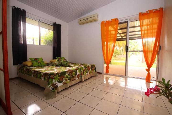 Location de vacances pour 5 personnes, avec vue et jardin dans Huahine - 4