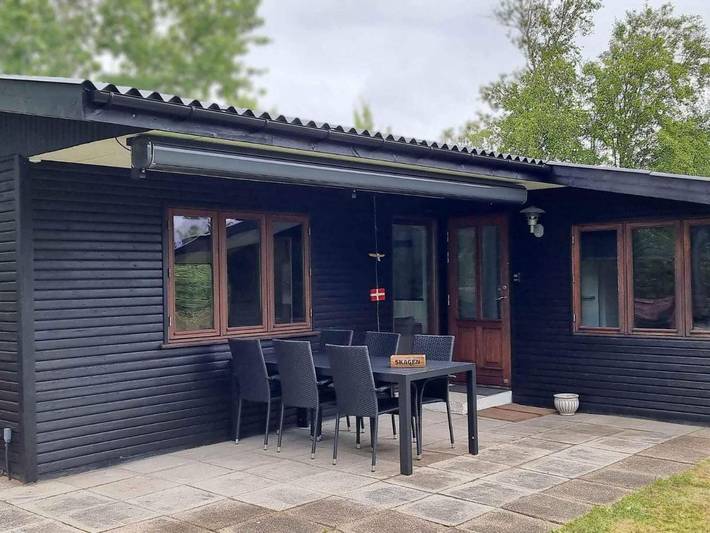 Ferieudlejning for 6 personer, med Jacuzzi og Terrasse i Hulsig