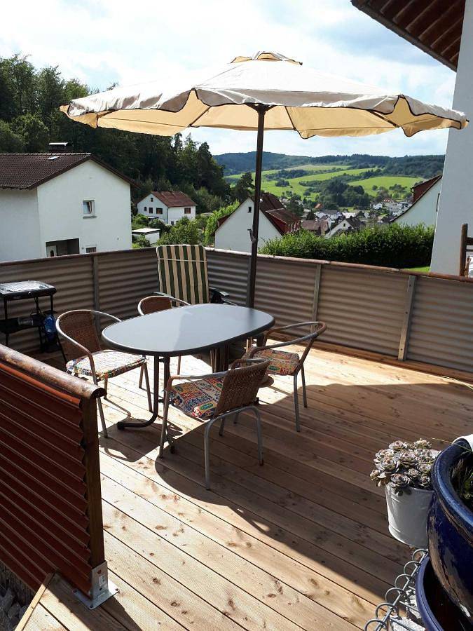 Ferienwohnung für 3 Personen, mit Terrasse in Mittenaar